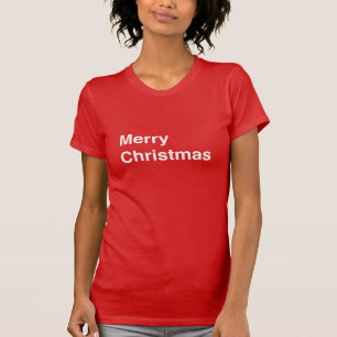 Merry Christmas Helvetica T-Shirt