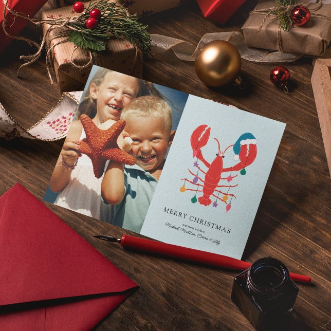 Merry Christmas | Holiday Beach Lobster Crab (Creator Uploaded)