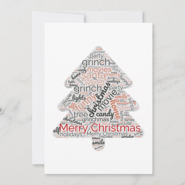 Merry Christmas Holiday Card (Front)