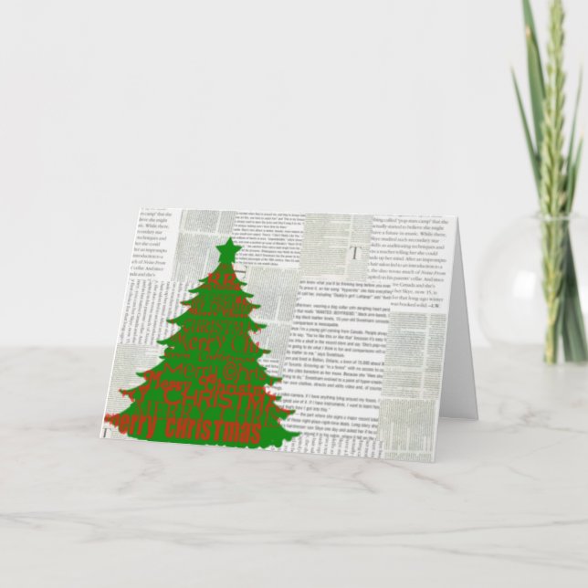 Merry Christmas Holiday Card (Front)