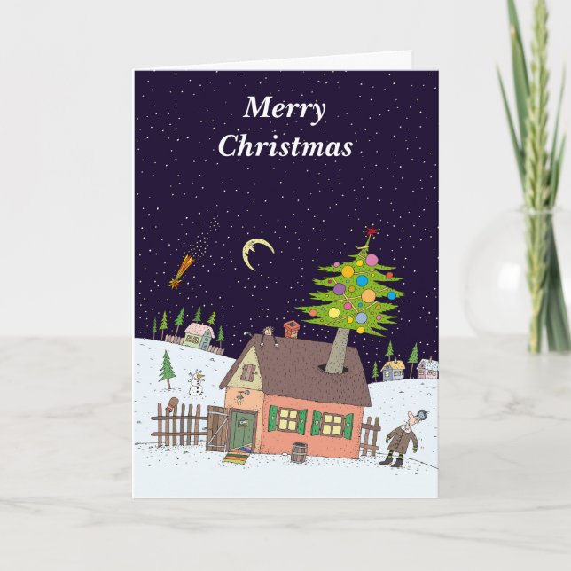 Merry Christmas Holiday Card (Front)