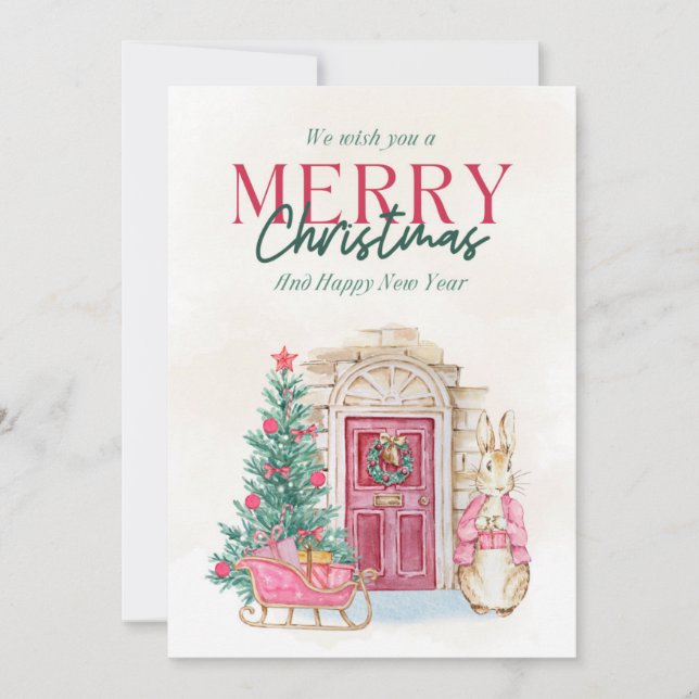 Merry Christmas Holiday Card (Front)