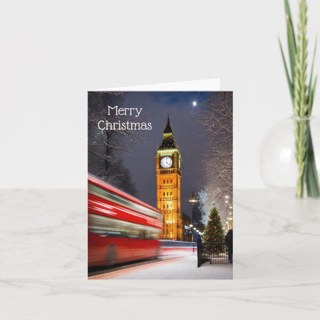 Merry Christmas Holiday Card (Front)