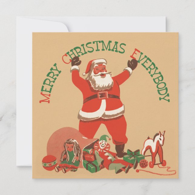 Merry Christmas      Holiday Card (Front)