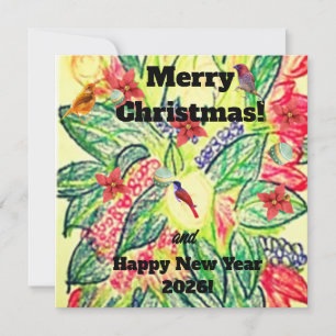 Merry Christmas! Holiday Card