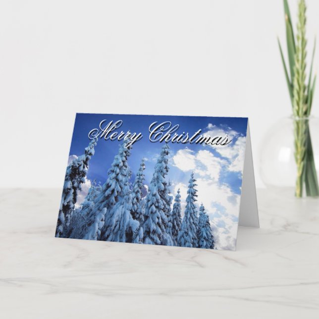 Merry Christmas Holiday Card (Front)