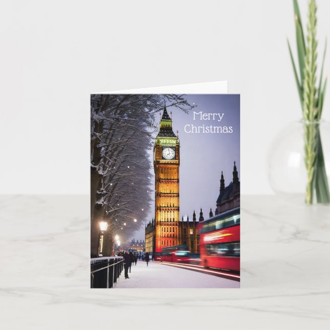 Merry Christmas Holiday Card (Front)