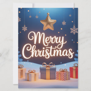  Merry Christmas Holiday Card