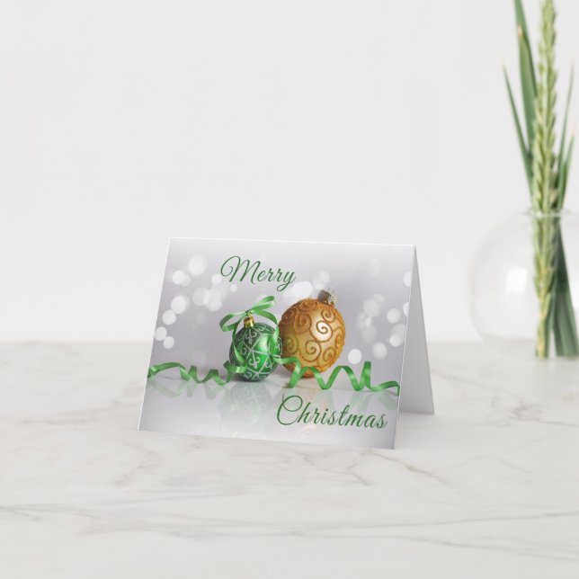Merry Christmas Holiday Card (Front)
