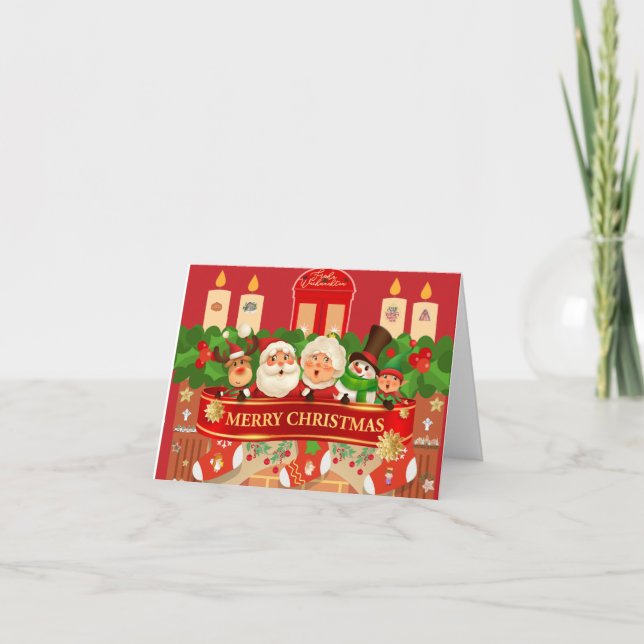 Merry Christmas Holiday Card (Front)