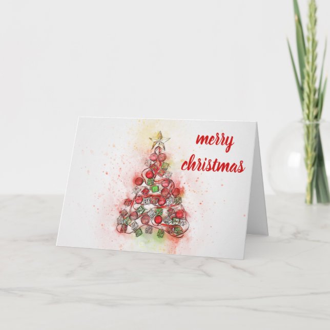 Merry Christmas Holiday Card (Front)