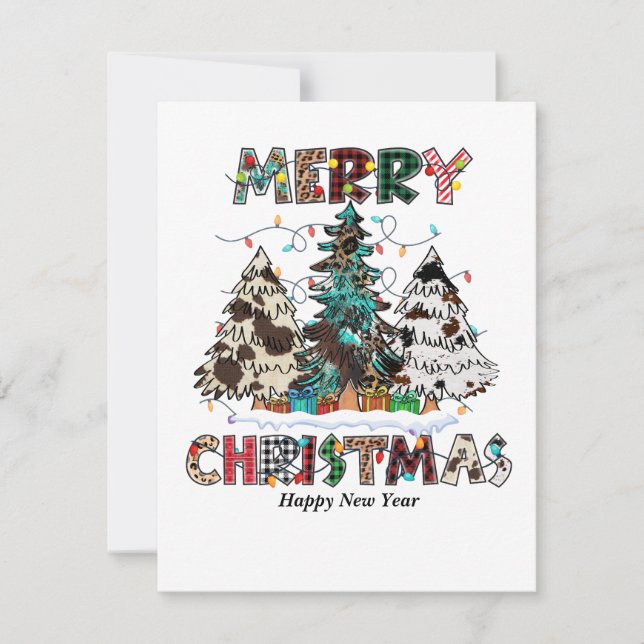 Merry Christmas Holiday Card (Front)
