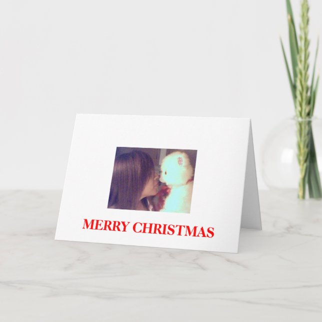 MERRY CHRISTMAS HOLIDAY CARD (Front)