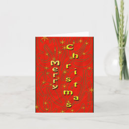 Merry Christmas Holiday Card