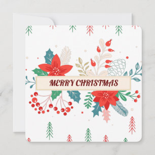 Merry Christmas  Holiday Card