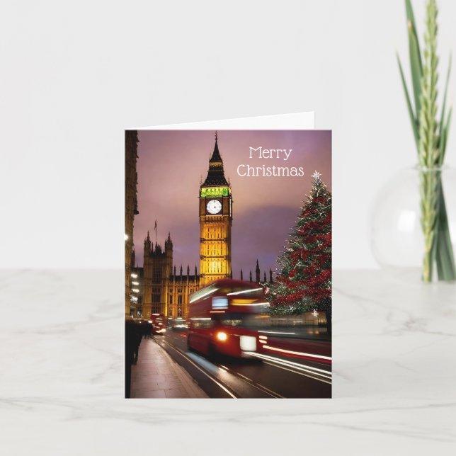 Merry Christmas Holiday Card (Front)