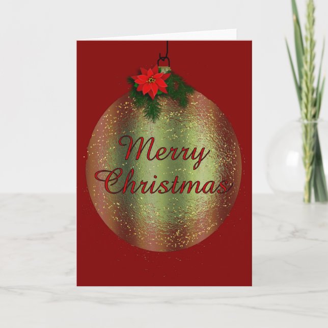 Merry Christmas Holiday Card (Front)