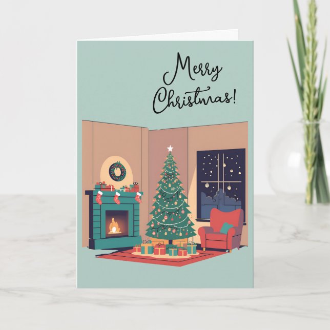 Merry Christmas Holiday Card (Front)