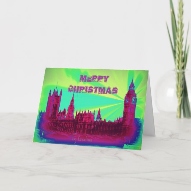 " Merry Christmas" Holiday Card (Front)