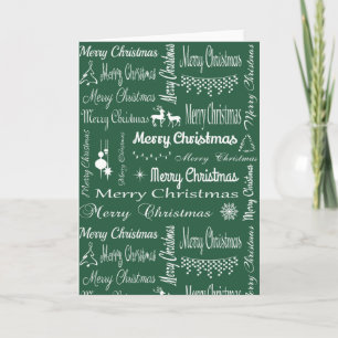 Merry Christmas Holiday Card