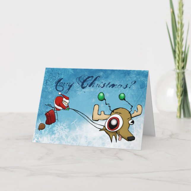 Merry Christmas? Holiday Card (Front)