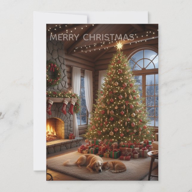Merry Christmas Holiday Card (Front)