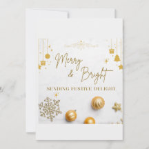 Merry Christmas! Holiday Card Template