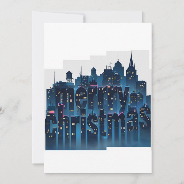 Merry Christmas Holiday Cards  (Front)