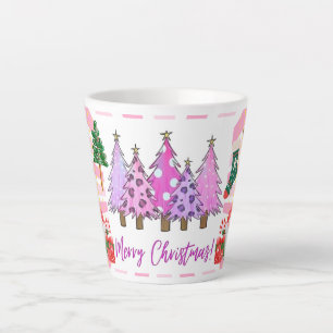 Merry Christmas holiday gift Latte Mug