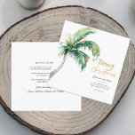 Merry Christmas Holiday Palm Tree We've Moved Announcement<br><div class="desc">Christmas Holiday Coastal Moving Palm Tree Announcement you can easily customize by clicking the "Personalize" button. Add your custom message and names on the reverse side</div>