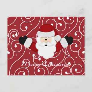 Merry Christmas Holiday Postcard