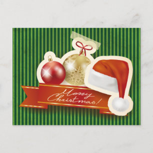 Merry Christmas! Holiday Postcard