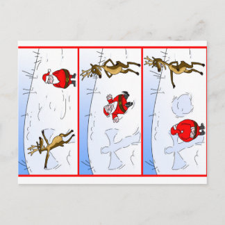 Merry Christmas !! Holiday Postcard