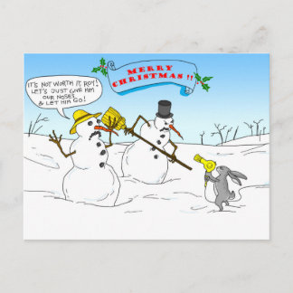 Merry Christmas !! Holiday Postcard