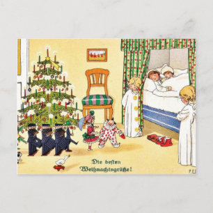 Merry Christmas Holiday Postcard