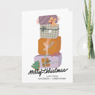 Merry Christmas Holiday Wishes For Family Friends  Card