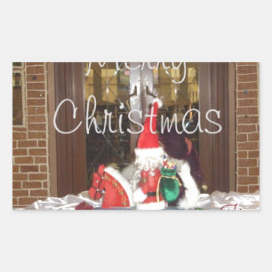 Merry Christmas holidays away from home Inspired A Sticker