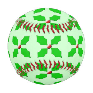 Merry Christmas Holly Baseball