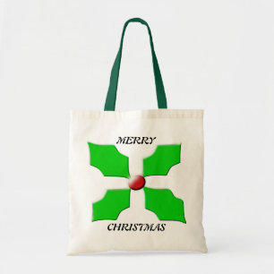 Merry Christmas Holly Gift Bag