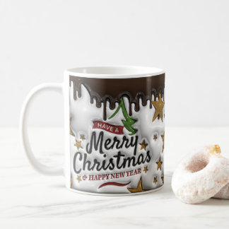 Merry Christmas I 11 oz and 15 oz png digital file Coffee Mug