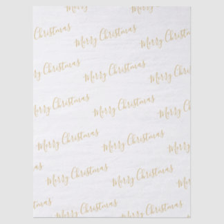 Merry Christmas in Gold, or Your Message Tissue Paper