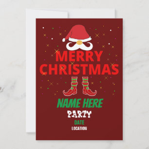 MERRY CHRISTMAS INVITATION