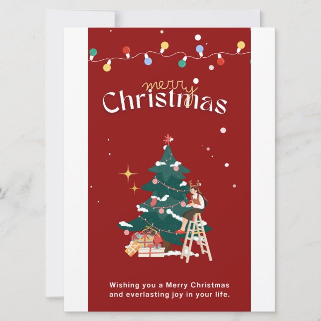 Merry Christmas Invitation (Front)