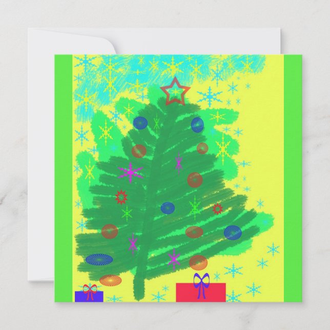Merry Christmas Invitation (Front)
