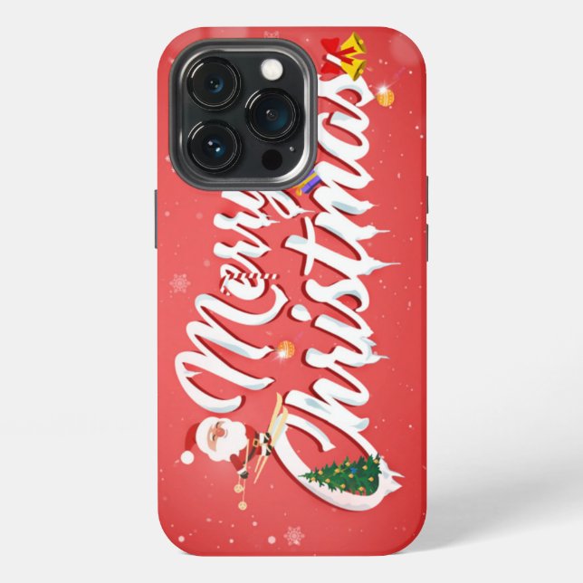 Merry christmas iPhone case (Back)
