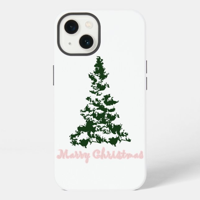 Merry christmas iPhone case (Back)