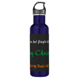 Merry Christmas It is My Santa Gift - Oh Oh Oh! 710 Ml Water Bottle