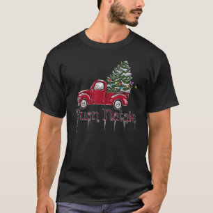 Merry Christmas Italian Buon Natale  Retro Holiday T-Shirt