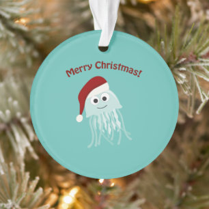 Merry Christmas! Jellyfish Ornament