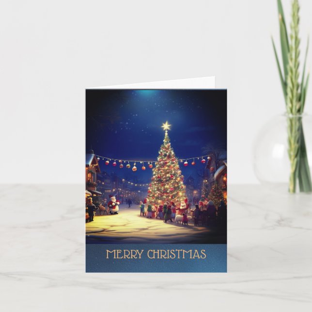 Merry Christmas Jingle bells  Holiday Card (Front)